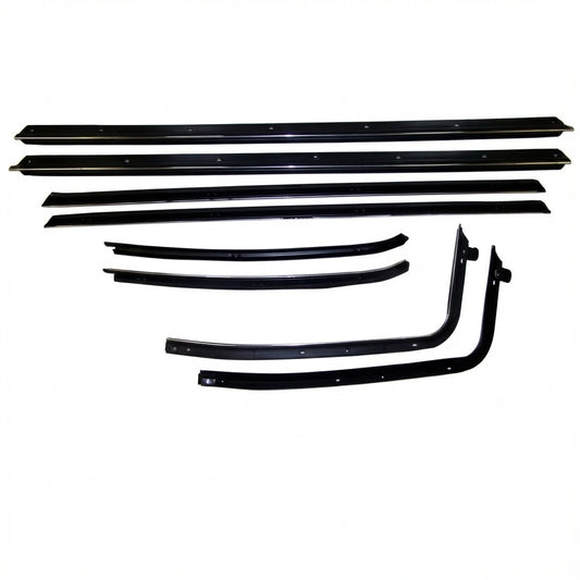 Window Sweeper Kit - 2 Door Hardtop (8 Pc) For Buick Skylark 1970-72; WC 1700-21