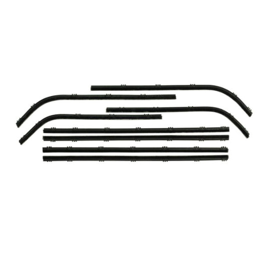 Window Sweeper Kit - 2 Door Hardtop (8 Pc) For Dodge Dart 1963-1966; WC 2300-51