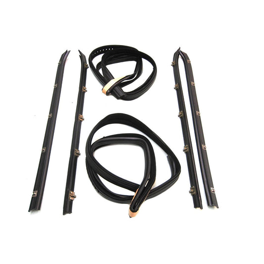 Door Window Belt Weatherstrip For GMC C25/C2500 Pickup 1973-74; WC 5900-17
