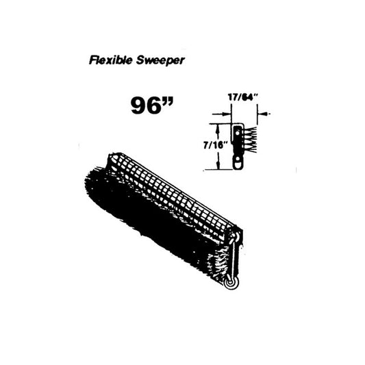 Flexible window sweeper For Frazer Manhattan 1950-51, Standard F50 1950; WC 5-96