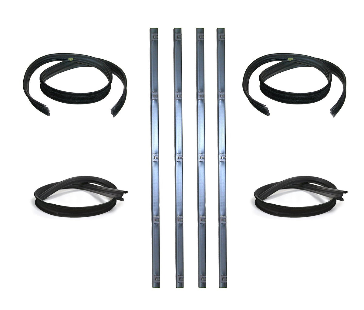 Door Window Belt Weatherstrip For Dodge D100, D200 1975-1979; WC 7900-10