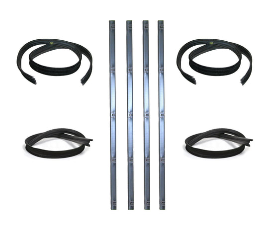 Door Window Belt Weatherstrip For Dodge D100, D200 1975-1979; WC 7900-10