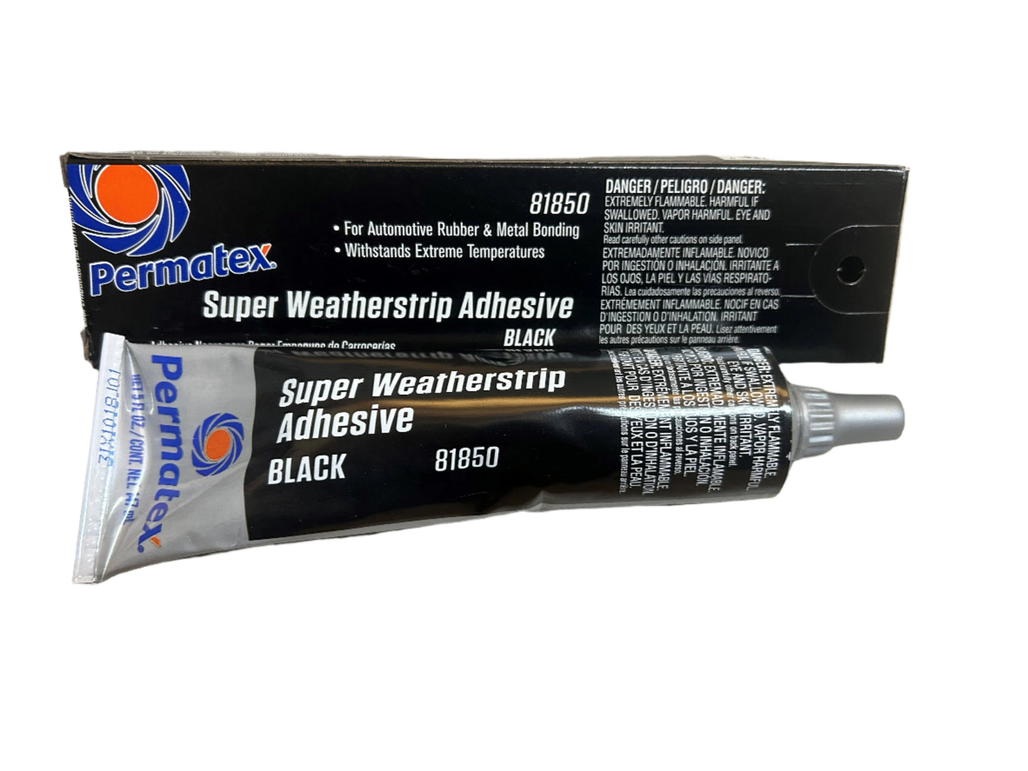 Permatex Weatherstrip Adhesive, 5-OZ tube