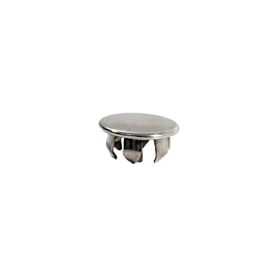 Chrome Plug Button 3/8" Hole Sz, .037"-.078" Max Working Thickness; WF 1000-B