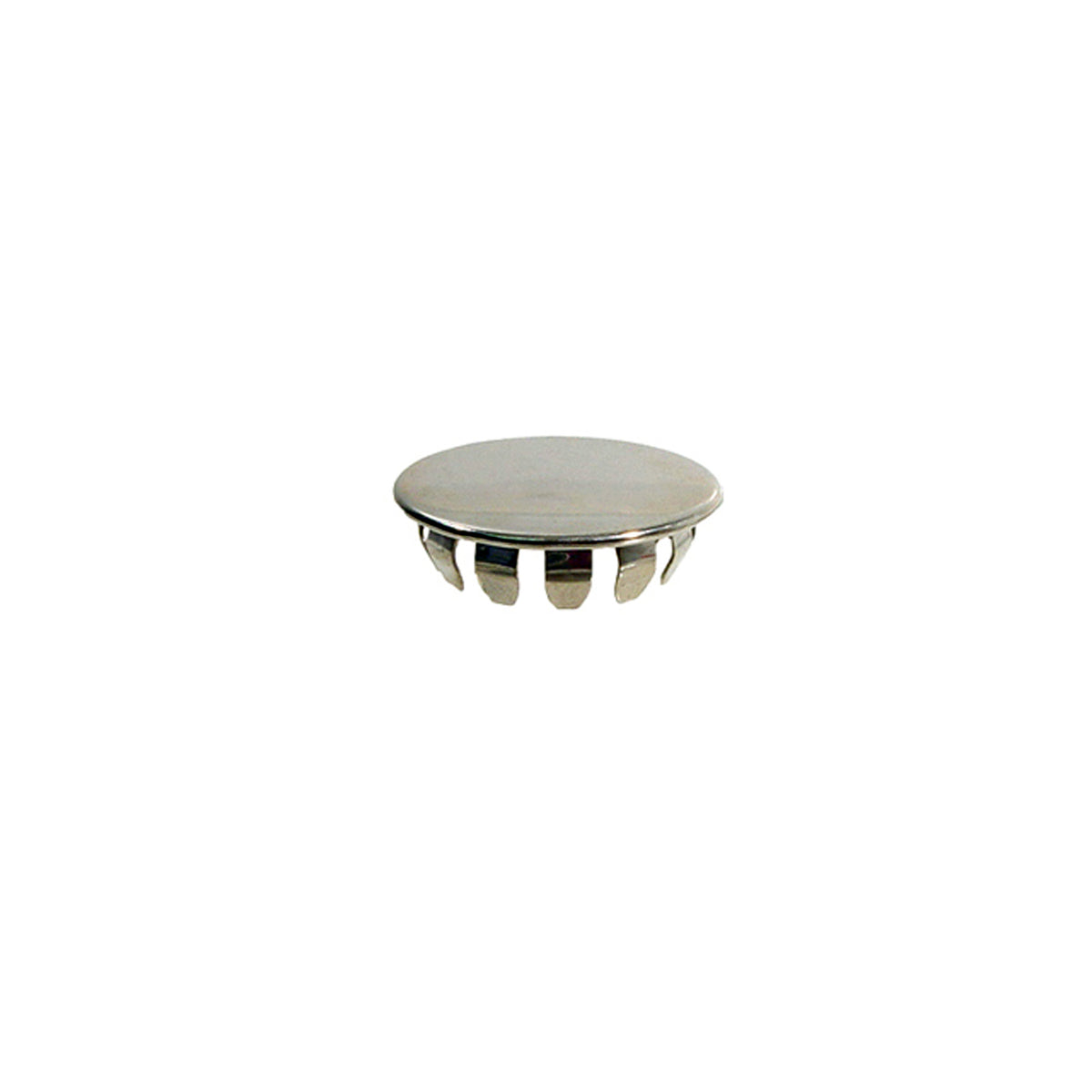 Chrome Plug Button 7/8" Hole Sz, .031"-.093" Max Working Thickness; WF 1000-G