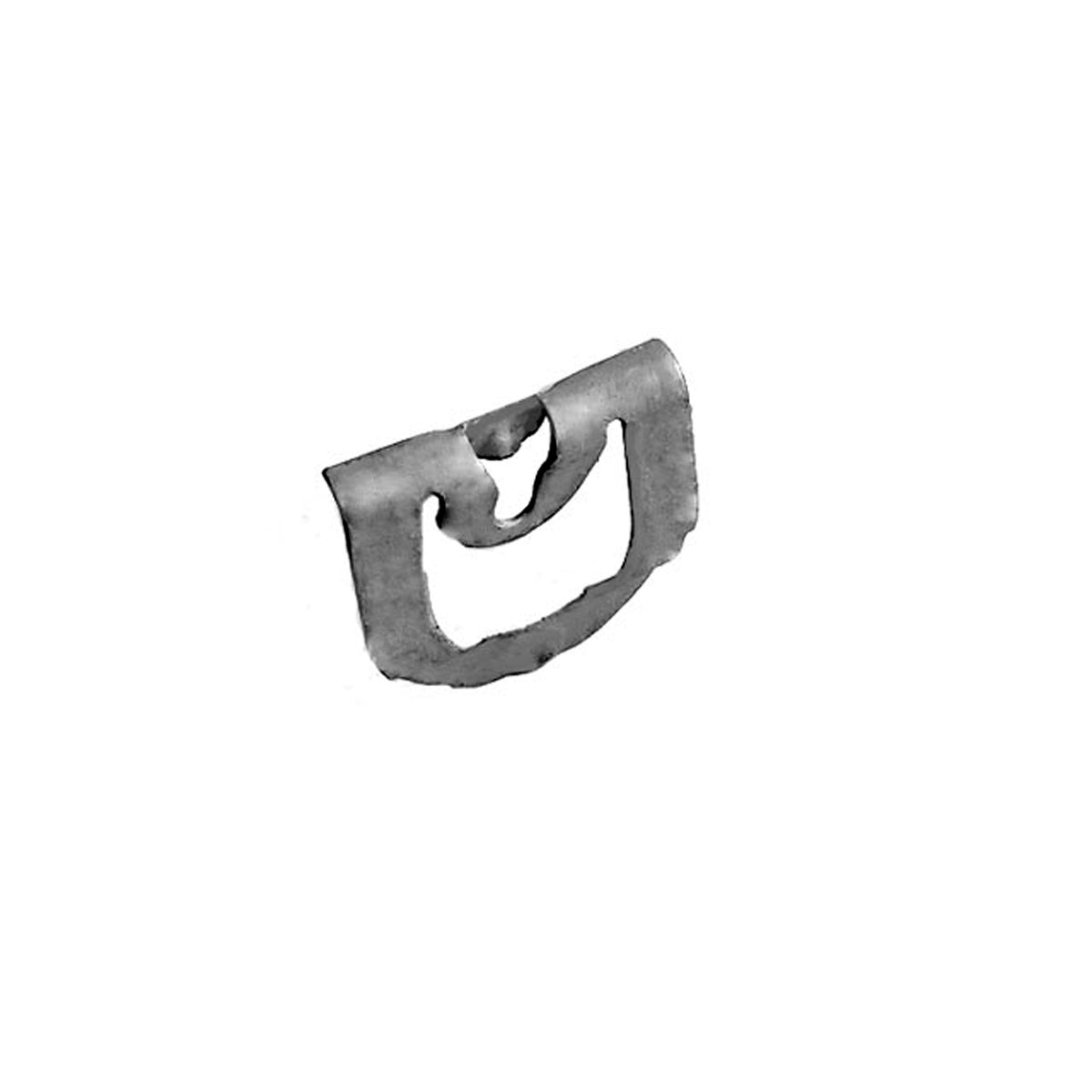 15/16" x 1" Rear Reveal Molding Clip - Steel; WF 207