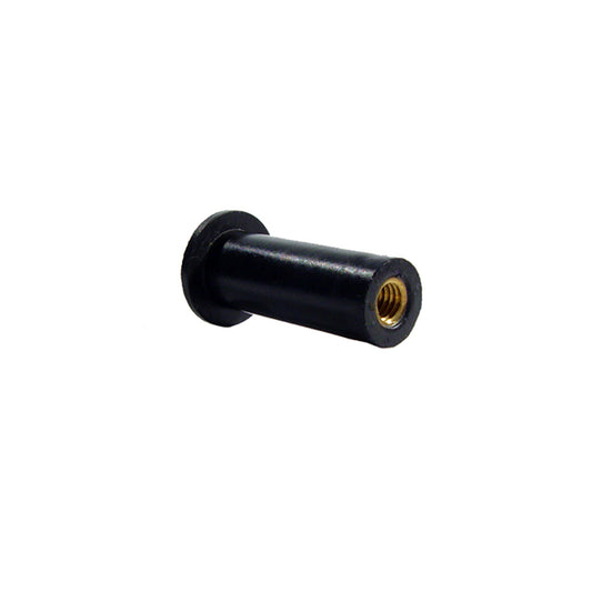 Expansion Rubber Well Nut 10-32 Thread Size, 1.051 in. Overall length; WN 3