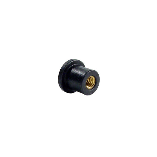 Expansion Rubber Well Nut 5/16-18 Thread Size, 0.725 in. Overall length; WN 6