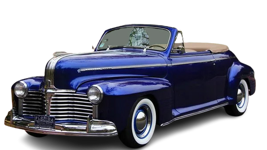 1942, 1946-48 PONTIAC TORPEDO SIX COUPE Convertible Vinyl Top, Vinyl Window & Pads