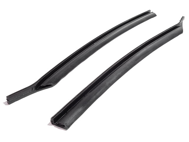 1965-1966 Chevrolet Impala & Impala SS rear quarter window leading edge seals, pair