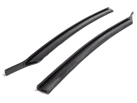 1965-1966 Pontiac Bonneville, Catalina & Grand Prix rear quarter window leading edge seals, pair