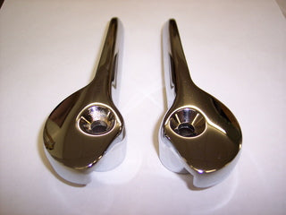 1958-1960 Chevrolet Impala convertible top latches, pair.