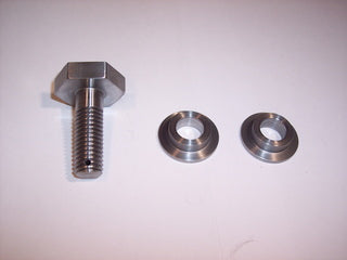 Main pivot bolt, bushings and nut, fits all 1971-76 GM 'scissor top' cars