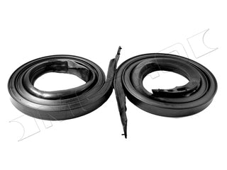 1971-1974 GM full size 'C' body 4 door hardtop roof rail seals, pair.