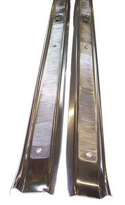 1966-1970 Buick Riviera & Oldsmobile Toronado 2 door hardtop door sill threshold plates.