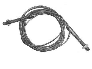 1967 1/2 to 1974 VW Karmann Ghia convertible top rear attachment cable.