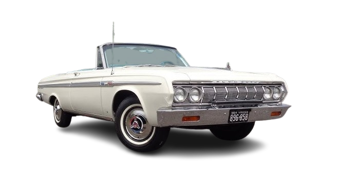 1964-65 PLYMOUTH FURY, SPORTS FURY, BELVEDERE II & SATELLITE "B Body" Convertible Vinyl Top, Vinyl Window & Pads