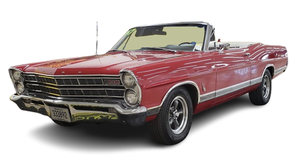 1967-68 FORD GALAXIE 500 & XL Convertible Vinyl Top, Vinyl Window & Pads