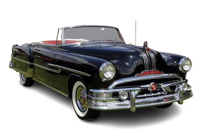1953-54 PONTIAC CHIEFTAIN DELUXE COUPE Convertible Vinyl Top, Vinyl Window & Pads