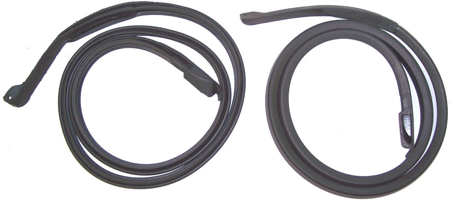 1970-1977 Ford Maverick & Grabber 2 door coupe new door weatherstrip seals, pair