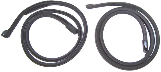 1970-1977 Ford Maverick & Grabber 2 door coupe new door weatherstrip seals, pair