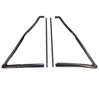 1966-1977 Ford Bronco new vent window weatherstrip seals, pair