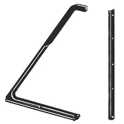 1966-1977 Ford Bronco new vent window weatherstrip seals, pair