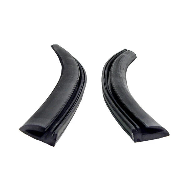 1966-1967 Chevrolet Chevy II rear quarter window weatherstrip seals, pr