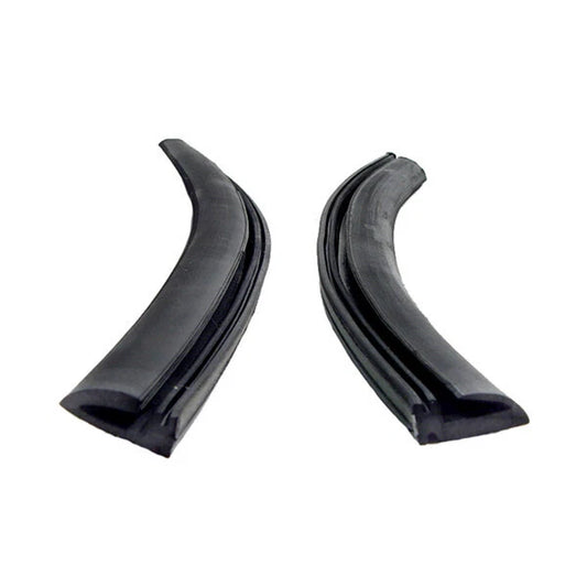 1966-1967 Chevrolet Chevy II rear quarter window weatherstrip seals, pr