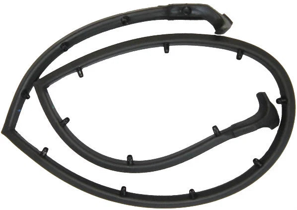 1987-1995 Jeep Wrangler YJ new rubber lower tailgate weatherstrip seal, 66-7/8"