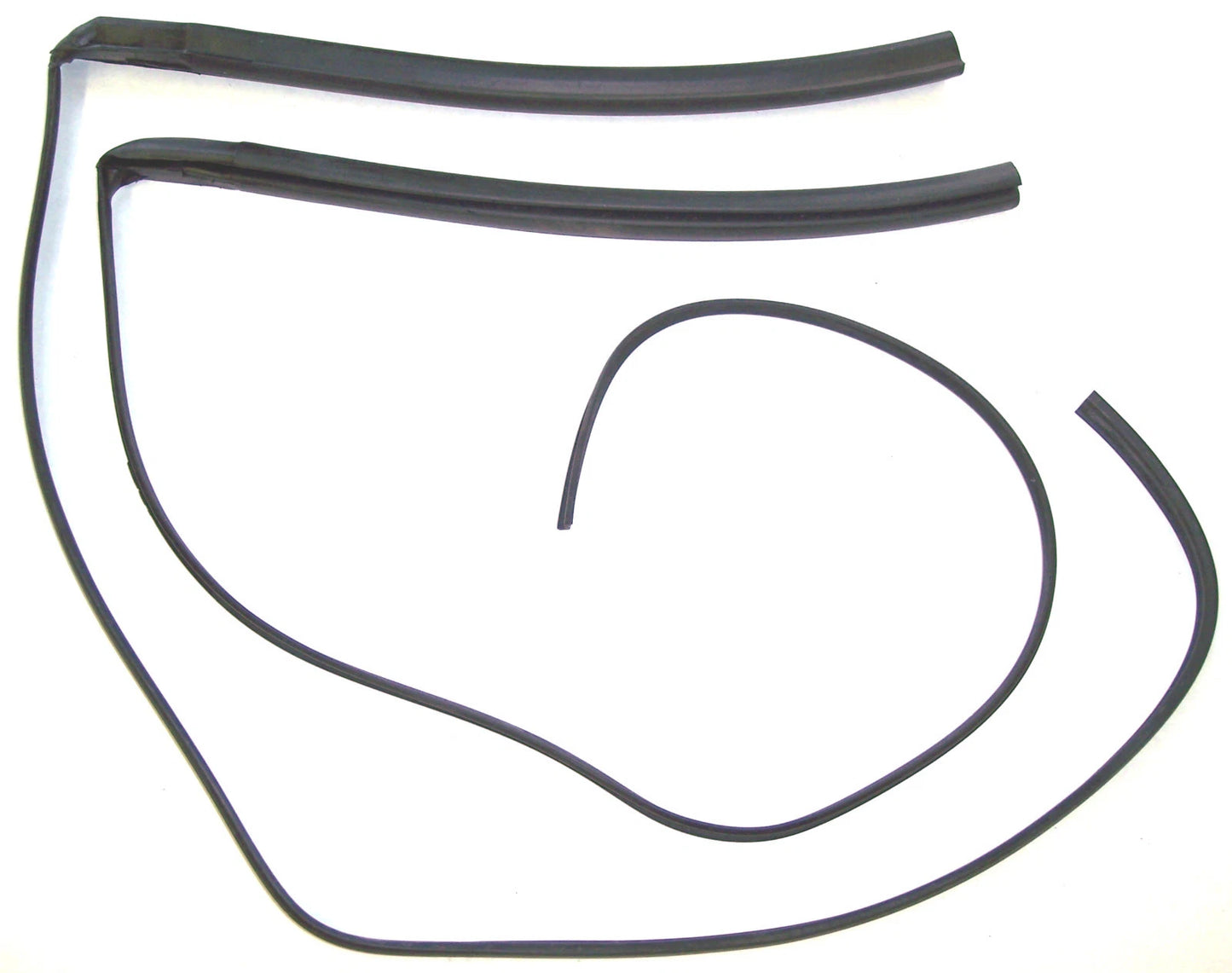 1955-1956 Ford Fairlane Sunliner convertible A-pillar post weatherstrip seals