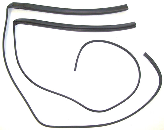 1955-1956 Ford Fairlane Sunliner convertible A-pillar post weatherstrip seals