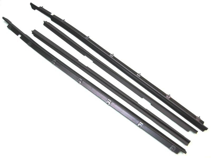 1993-2002 Chevrolet Camaro window sweep seals, belt line molding set, felts