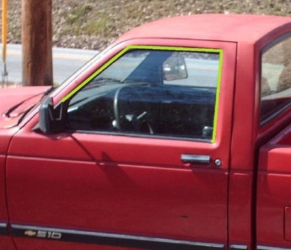 1982-1993 Chevrolet S10, S10 Blazer, GMC S-15 Jimmy, door window channel seal