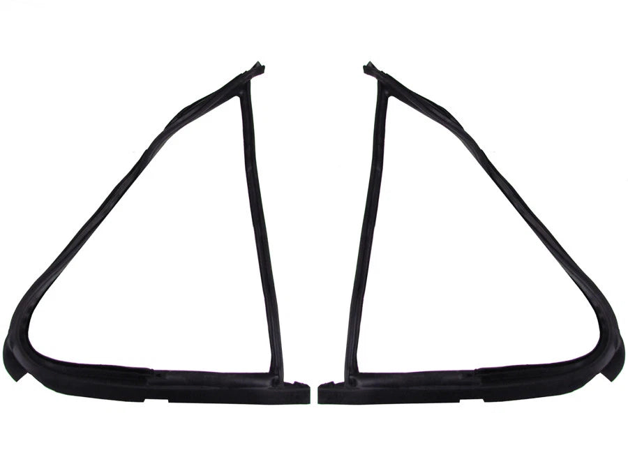 1987-1991 Ford Bronco, F150, F250 & F350 vent window weatherstrip seals, pair