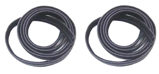 1970-1976 Ford Maverick & Grabber 2 door sedan new window channel seals, pair