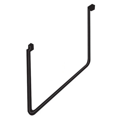 1966-1977 Ford Bronco new rubber lower door weatherstrip seals with pins, pair