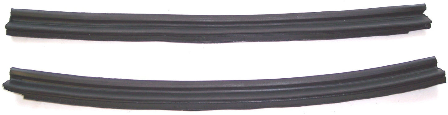 1963-1965 Ford Falcon & Futura 2 door hardtop rear quarter window seals, pair