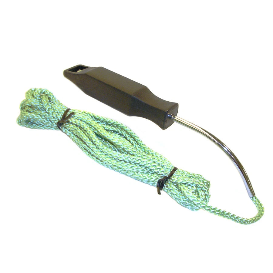 Windshield glass rope in installation tool for installing glass in rubber seals