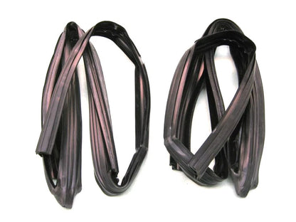 1980-1990 Cadillac DeVille & Fleetwood/Chevy Caprice & Impala 2 door side window channel weatherstrip seals, pair