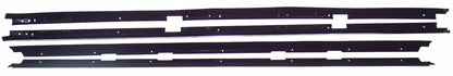 1978-1987 Chevrolet El Camino belt line molding, window sweep seals, 4 pieces