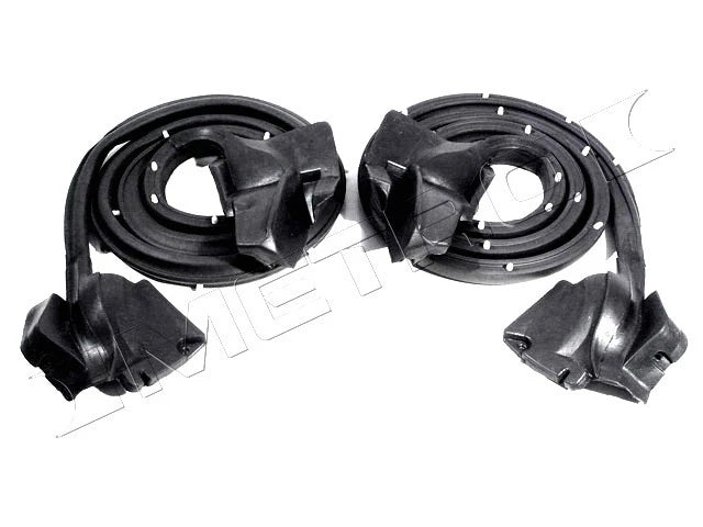 1980-1985 Cadillac Seville 4 door new front door weatherstrip seals, pair
