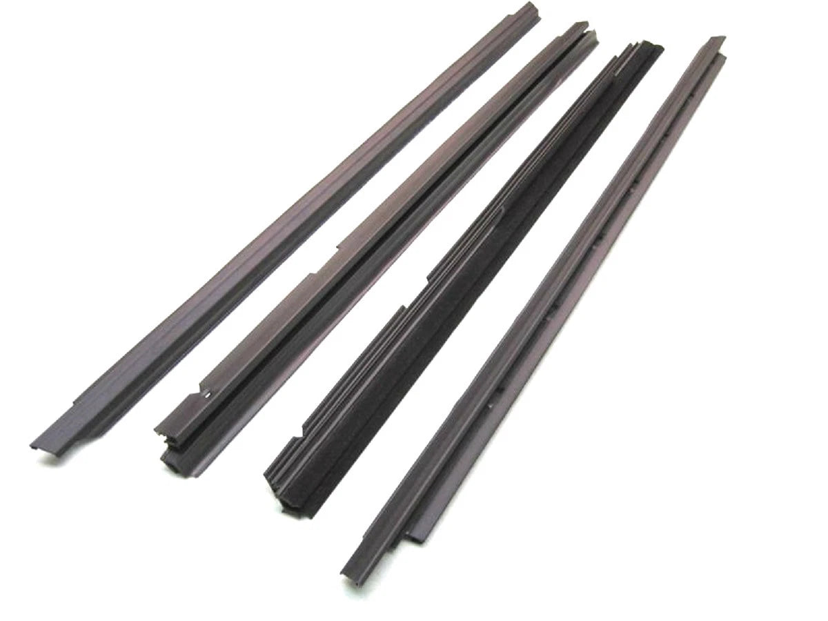 1994-2004 Ford Mustang new window sweeps, belt line molding, felts, fuzzies 4pcs