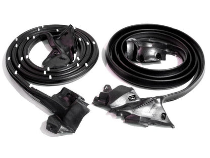 1973-1977 "A" Body 2 dr hardtop new door seals, pr