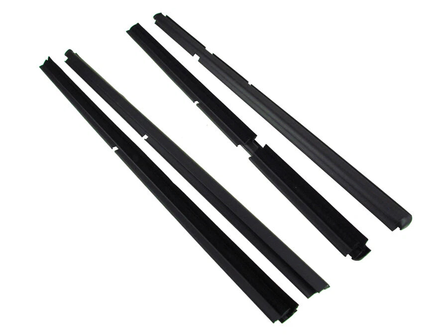 1999-2004 Jeep Grand Cherokee outer window sweep seals, belt line molding, 4pcs