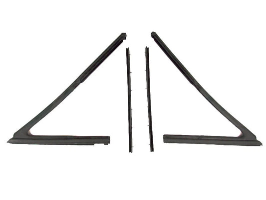 1964-1967 GM 'A' body 2 & 4 door sedan & wagon vent window weatherstrip seals