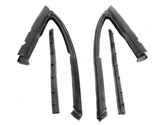 1968-1972 Chevrolet Chevy II, Nova 2 door sedan vent window weatherstrip seals