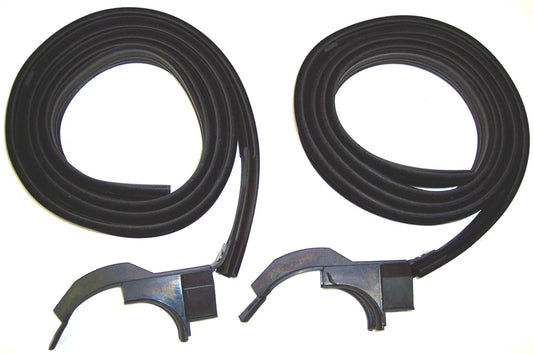 1983-1992 Ford Ranger & Bronco II door window channels (no vent windows), pair